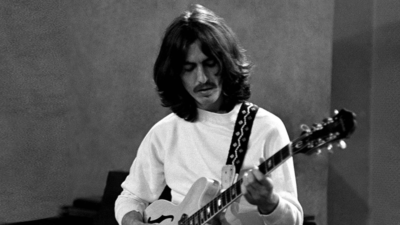 George Harrison en studio
