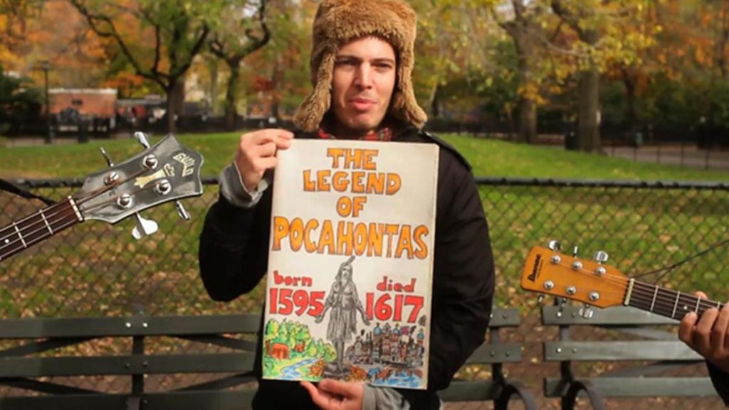 The legend of Pocahontas by Jeffrey Lewis