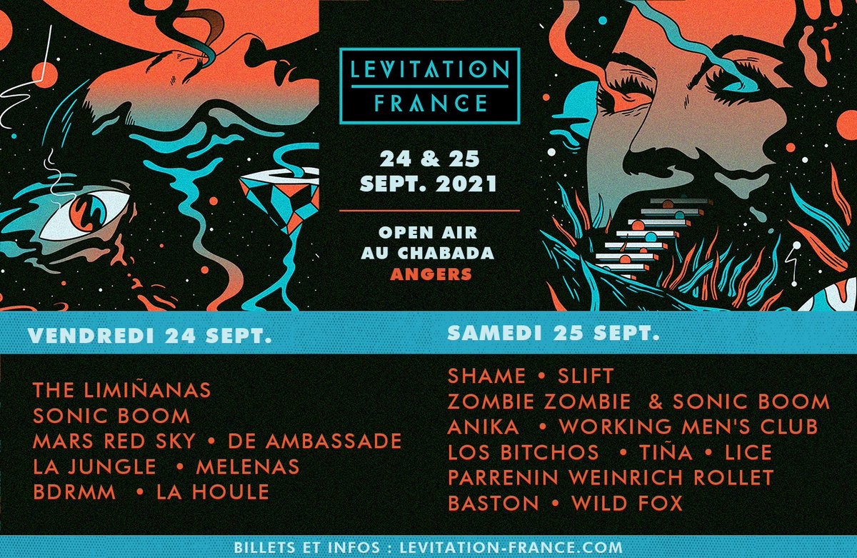Festival Levitation France 2021à Angers: le retour tant attendu!