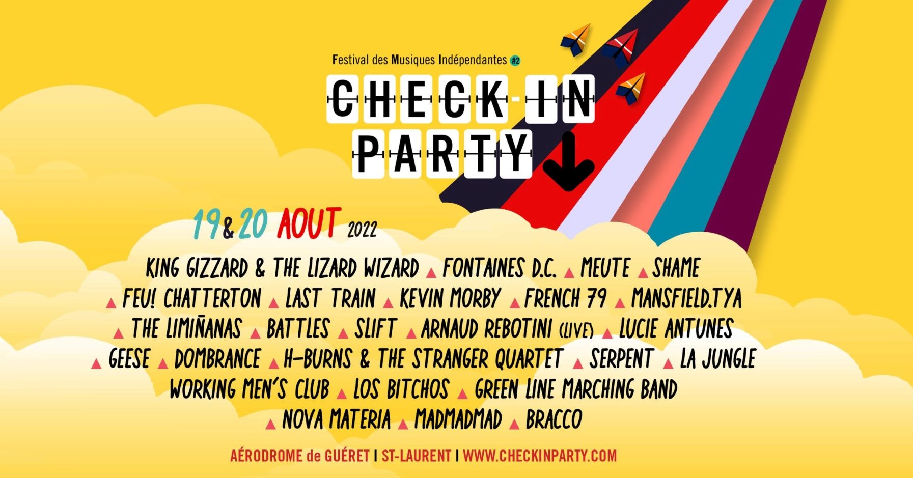 Affiche Check In Party 2022